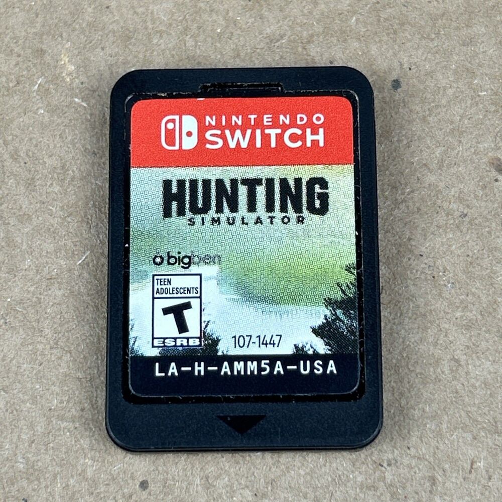 Hunting Simulator Nintendo Switch Video Game with Case - Picture 2 of 6